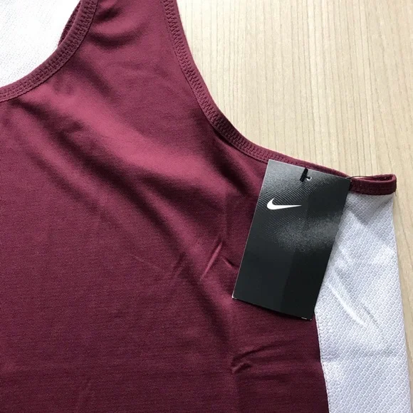Nike Red Athletic Work Out Tank Top - Picture 5 of 10